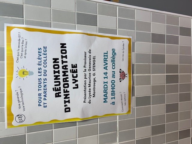 réunion lycee 